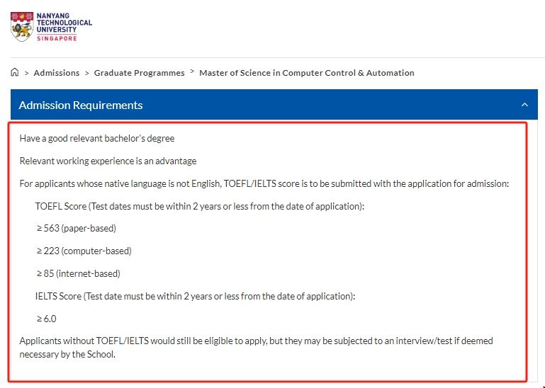 NTU大學計算機控制與自動化碩士申請條件.png NTU大學計算機控制與自動化碩士申請條件.png