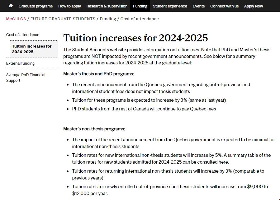 2024-25年麥吉爾大學研究生學費.png 2024-25年麥吉爾大學研究生學費.png