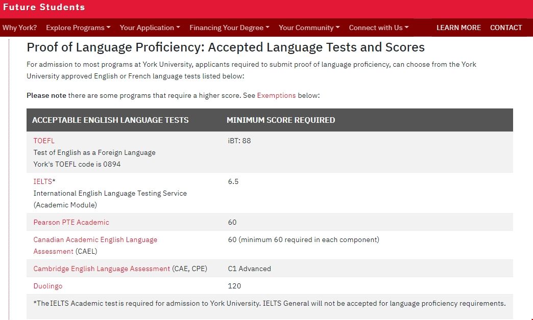 加拿大約克大學常規語言要求.png 加拿大約克大學常規語言要求.png