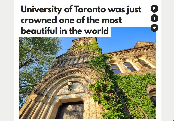 多倫多大學被評為世界最美大學.png